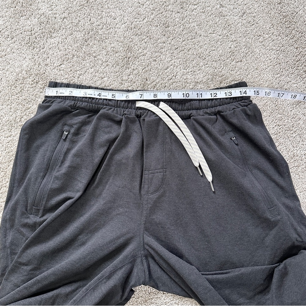 Vuori Men’s Ponto Performance Jogger Pants Pull On in Charcoal Heather S - Picture 11 of 16